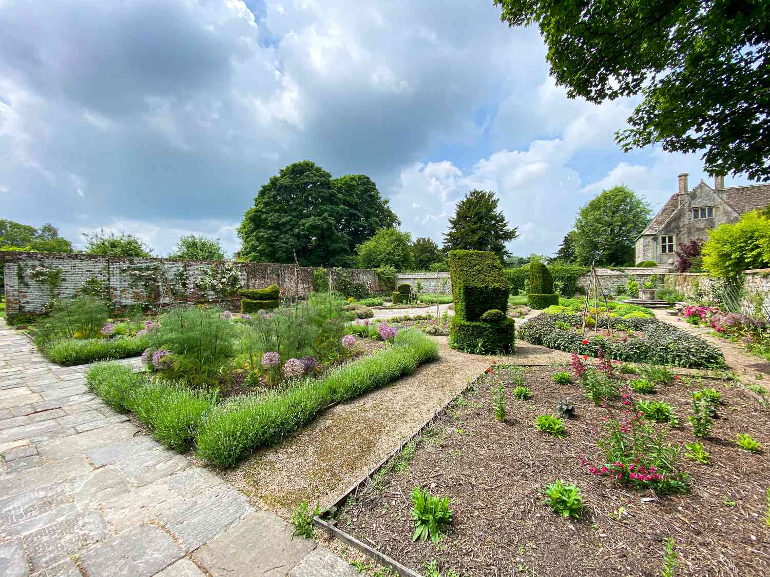 jardin d'herbes formelles