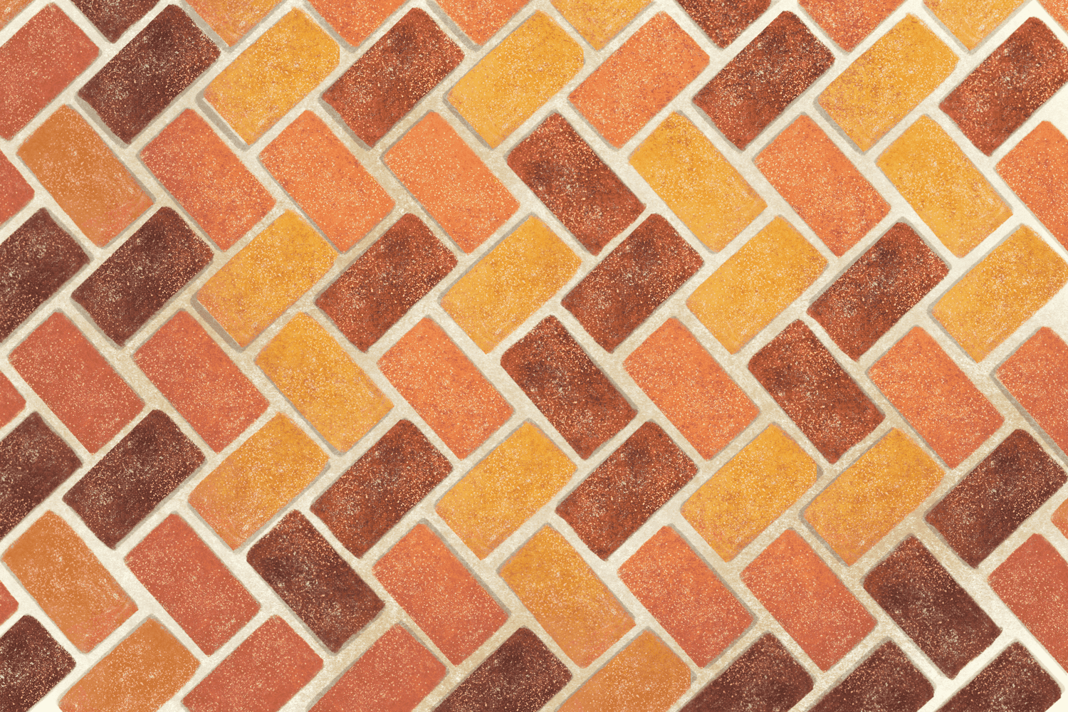 modèle de brique à chevrons
