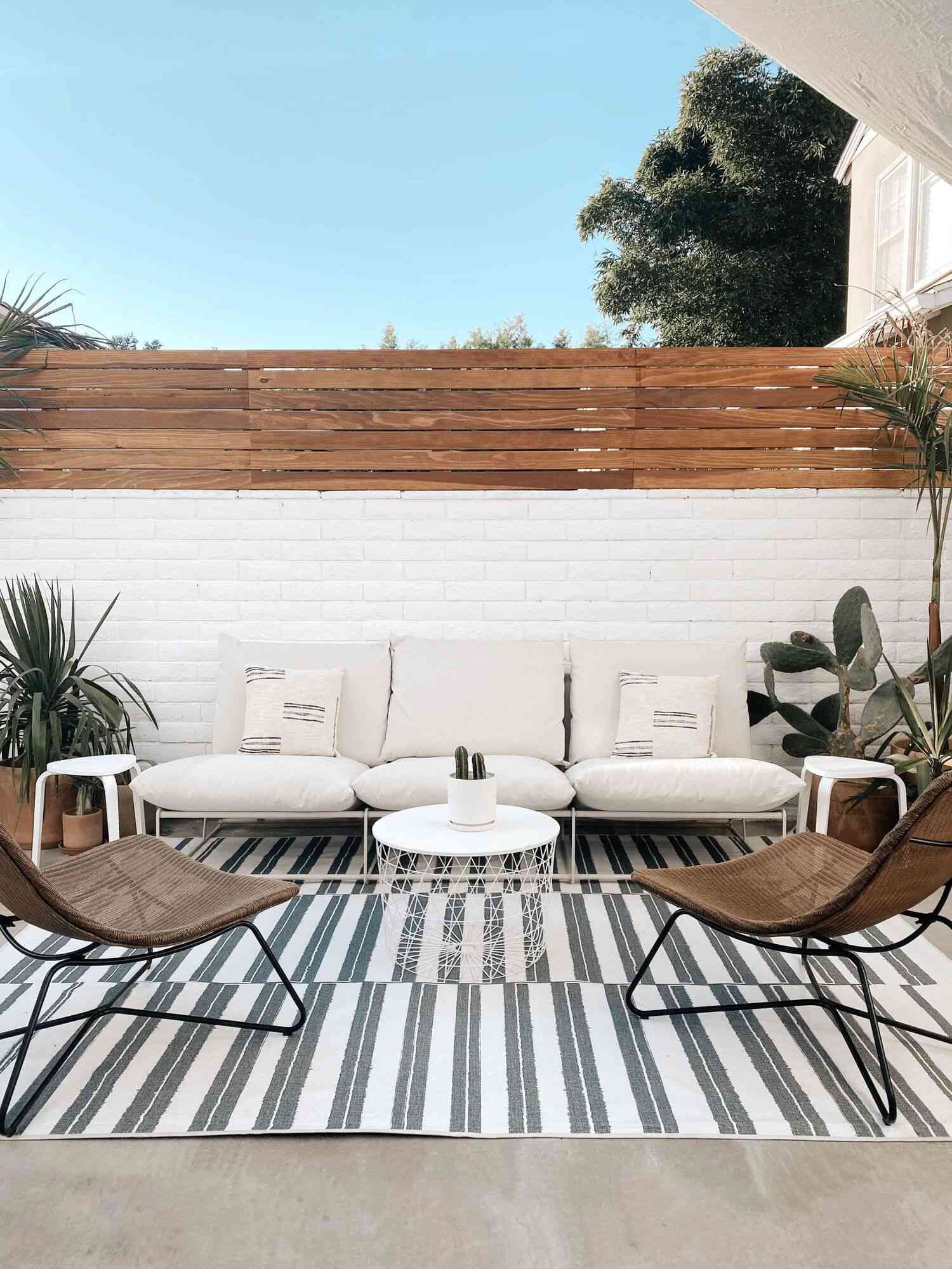 terrasse en béton 