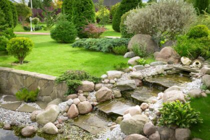 Pas de pouce vert ? Voici comment créer un jardin de pierres sans plantes.