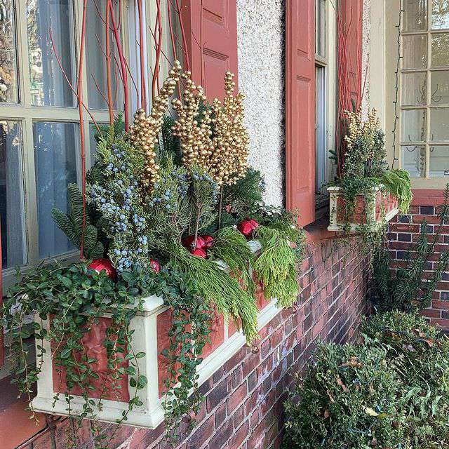 13 Idées de jardinières d’hiver avec beaucoup de charme extérieur